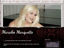 Tablet Screenshot of maraleemarquette.com